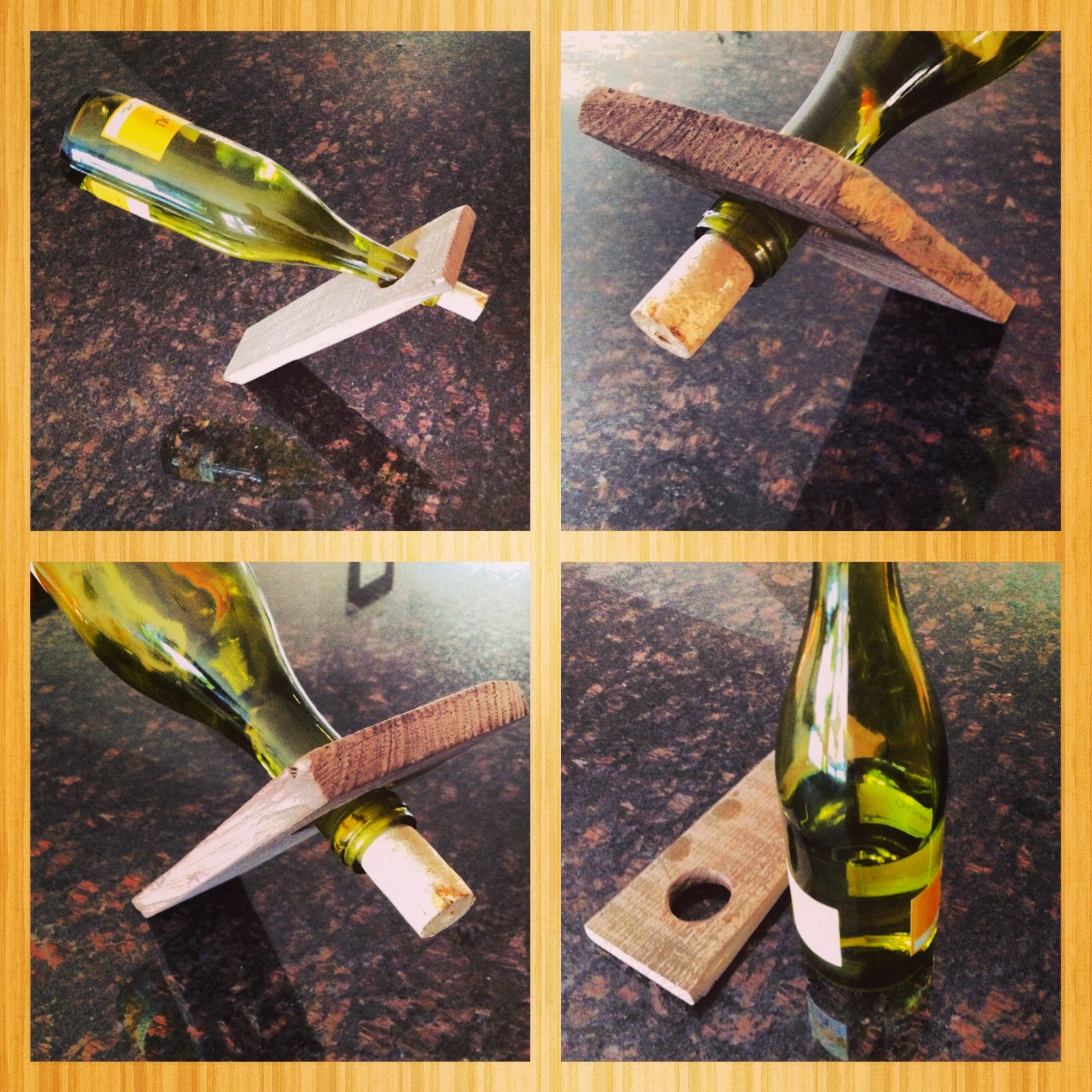 Pallets by Papa Balancing Wine Rack